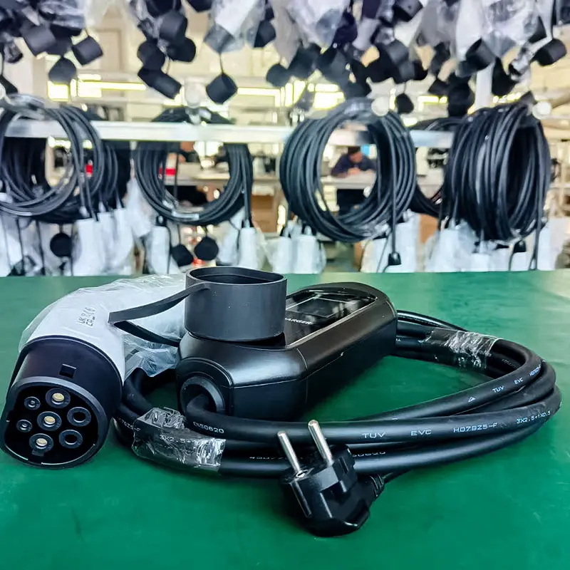 Production of new energy vehicle charging guns is underway !