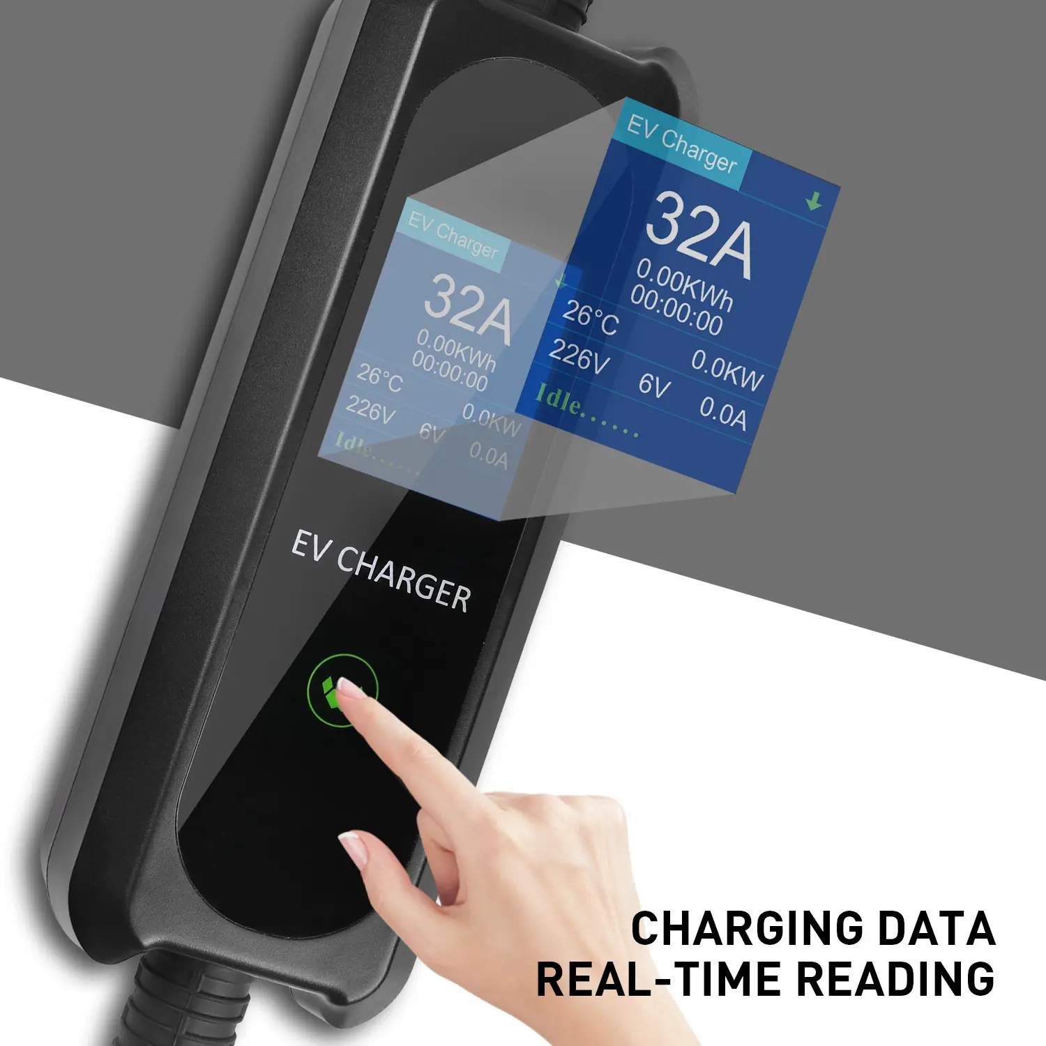 Tesla Portable EV Charger with Large Screen Display (8)xul