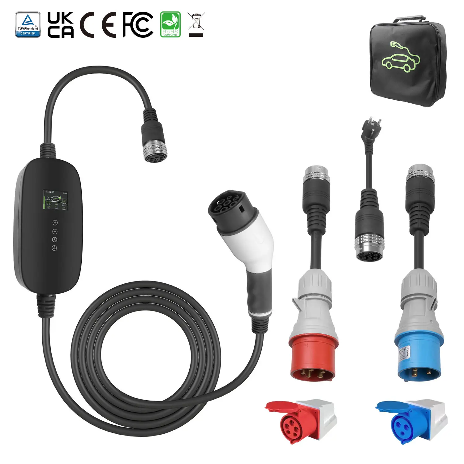 Advanced Type 2 Portable EV Charger: Efficient, Safe, Versatile