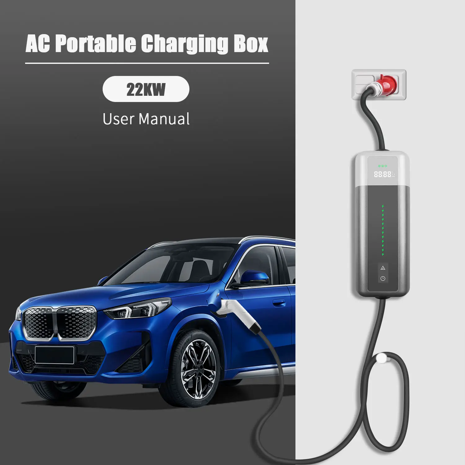 Type 2 Portable EV Charger Ultimate 22KW & 11KW Solution for Europe (5)h8m