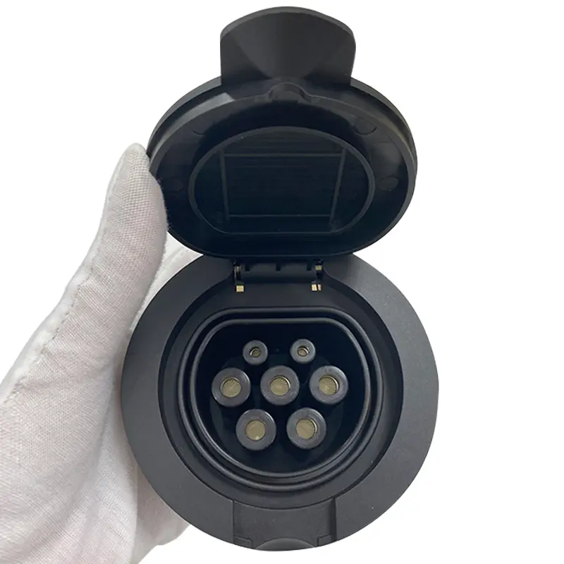 High-Quality European Standard Pile End Socket for TYPE 2 Charging Stations (6)l2g